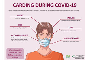 Carding During COVID-19 Poster