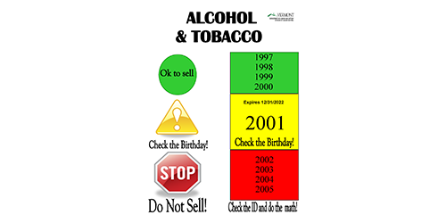 Alcohol & Tobacco Years Poster