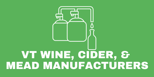 VT wine cider and mead manufactures 