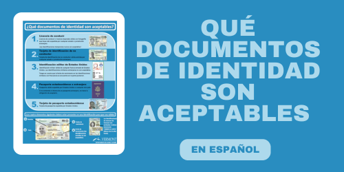 Qué documentos de identidad son aceptables